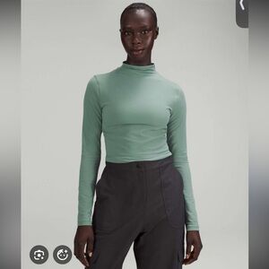 Lululemon All Aligned Mock Neck Long Sleeve Shirt (Brand New)